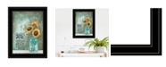 Trendy Decor 4U All Along by Tonya Crawford, Ready to hang Framed Print, Black Frame, 15" x 19"
